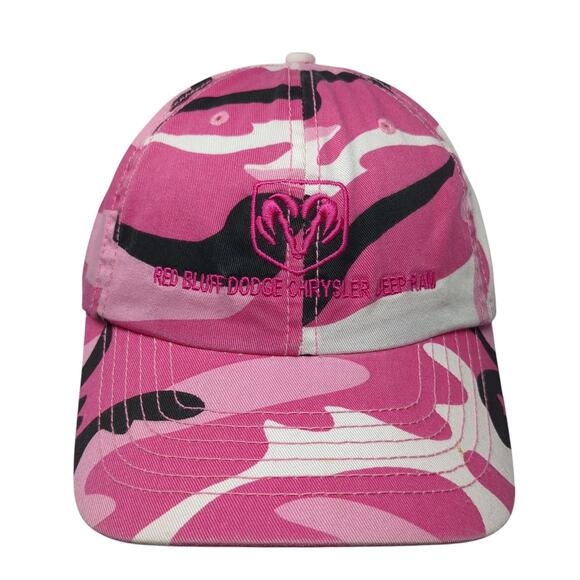 Red Bluff Dodge Chrysler Jeep Ram Baseball Cap Multicolor One Size Camouflage - Picture 1 of 9